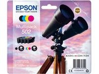 Original Epson 502 Tinte C13T02V64010 CMYK Multipack